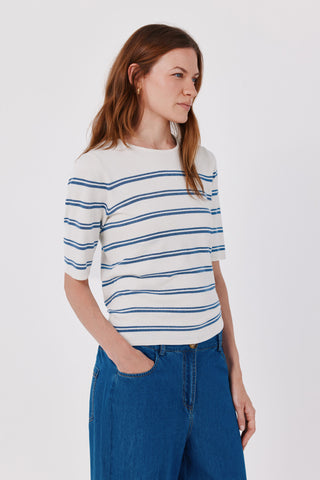 1.T.B.Jersey Manga Corta Lurex.