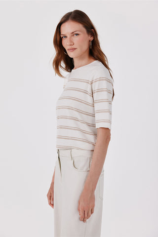 1.T.B.Jersey Manga Corta Lurex.