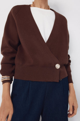 Chaqueta Manga Larga con Detalle Botón