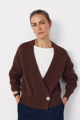 Chaqueta Manga Larga con Detalle Botón