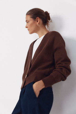 Chaqueta Manga Larga con Detalle Botón
