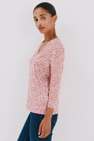 Camisa Manga Larga con Cuello Mao