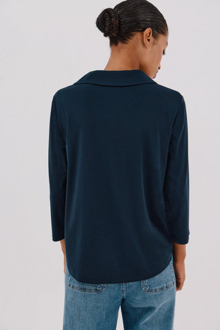 Camisa Manga Larga con Detalle Botones