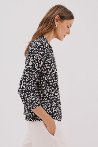 Camisa Manga Larga con Detalle Botones