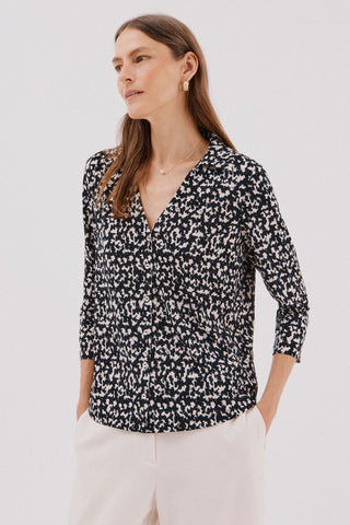 Camisa Manga Larga con Detalle Botones