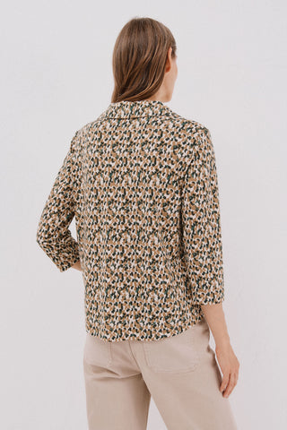 Camisa Manga Larga con Detalle Botones