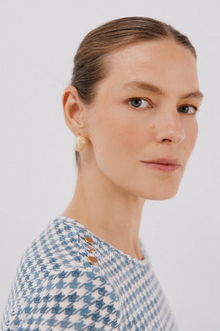 Camiseta Manga Larga con Detalle Botones