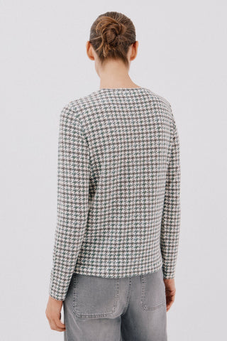 Camiseta Manga Larga con Detalle Botones