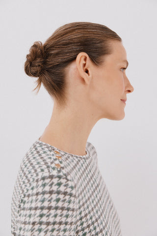 Camiseta Manga Larga con Detalle Botones