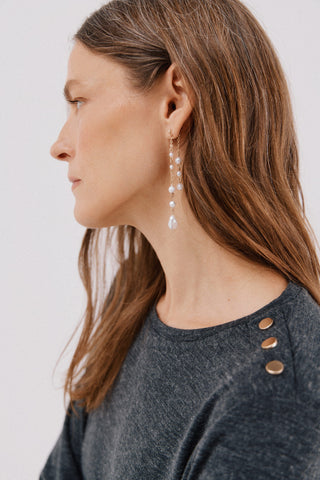 Camiseta Manga Larga con Detalle Botones