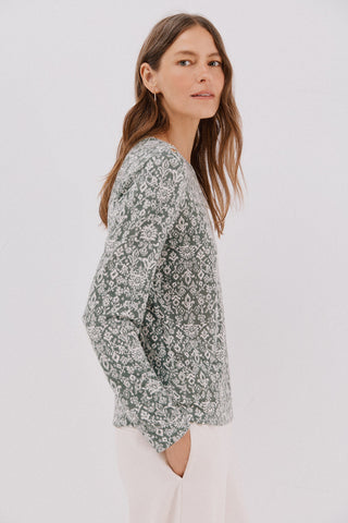 Camiseta Manga Larga con Detalle Botones