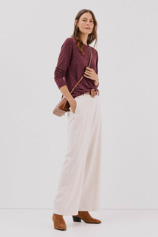 Camiseta Manga Larga con Detalle Botones