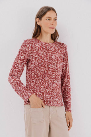 Camiseta Manga Larga con Detalle Botones