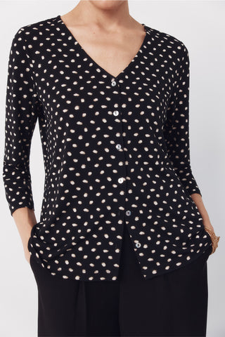 Camisa Manga Larga con Detalle Botones