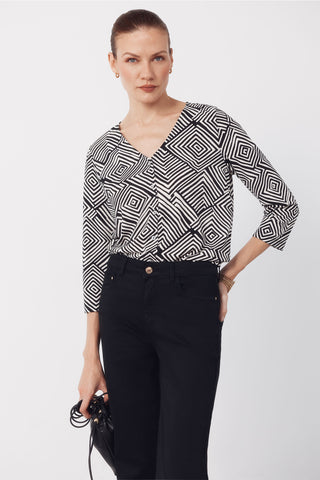 Camisa Manga Larga con Detalle Botones