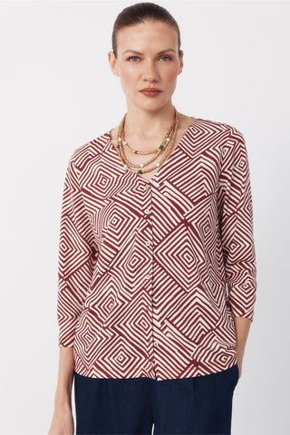 Camisa Manga Larga con Detalle Botones