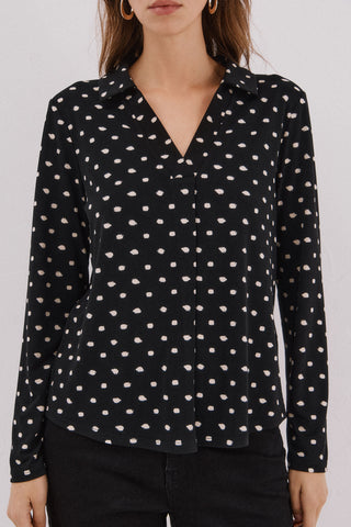 Camisa Manga Larga Cuello Polo