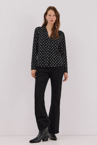 Camisa Manga Larga Cuello Polo