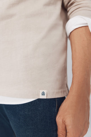 Sudadera Cuello Polo Diseño Color Block