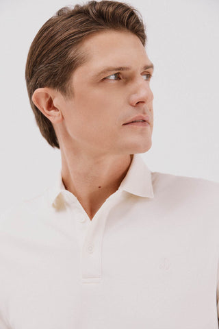 Polo Manga Larga Regular Fit