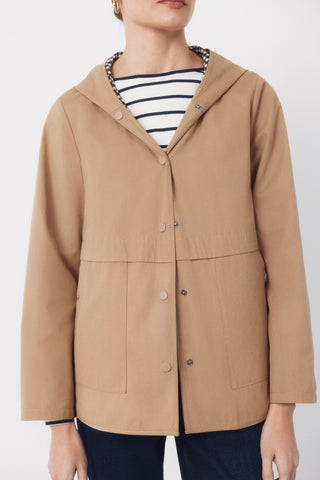 Chaqueta Reversible con Tejido Resistente al Agua