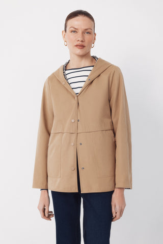 Chaqueta Reversible con Tejido Resistente al Agua
