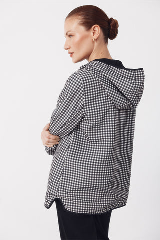 Chaqueta Reversible con Tejido Resistente al Agua