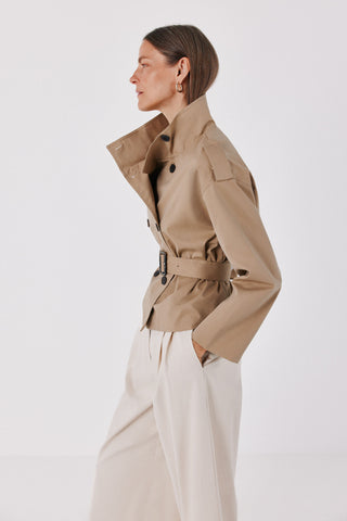 3.T.M.Trench Short Cintu.