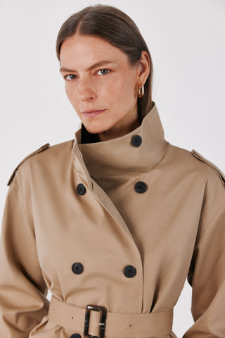 3.T.M.Trench Short Cintu.