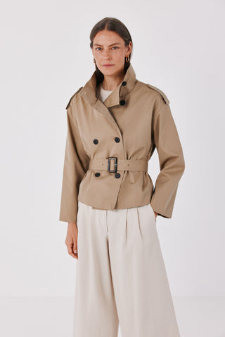 3.T.M.Trench Short Cintu.