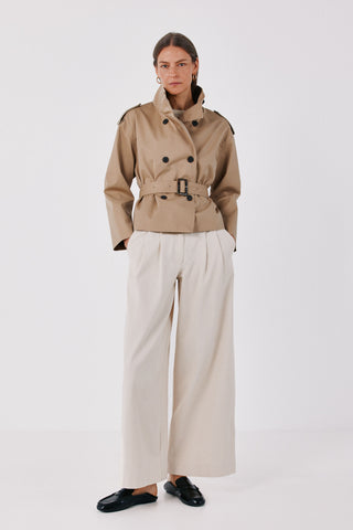 3.T.M.Trench Short Cintu.