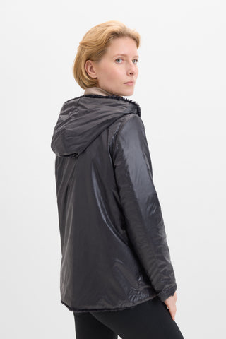 Chaqueta Reversible Efecto Pelo