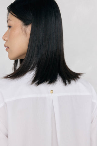 Camisa Manga Larga con Detalle Lazo