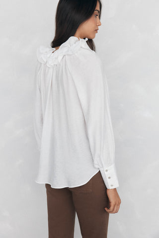 Blusa Manga Larga con Detalle Lazo