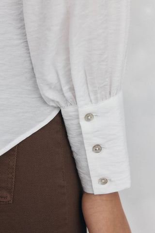 Blusa Manga Larga con Detalle Lazo