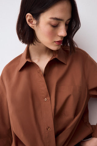 E. Camisa M/L Cropped Nudo.