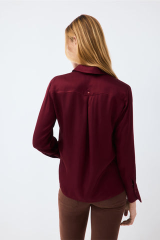 E. Camisa M/L Satinada.