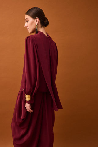 Camisa M/L Desfile Fluida Lazada.