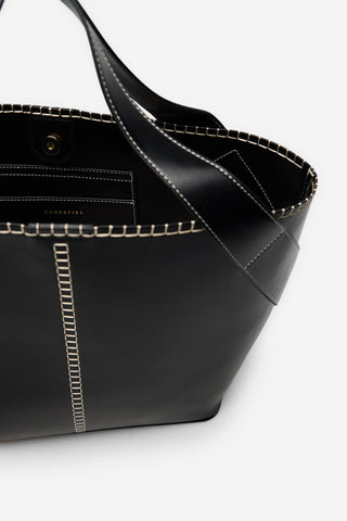 Bolso Estilo Capazo con Asa de Hombro
