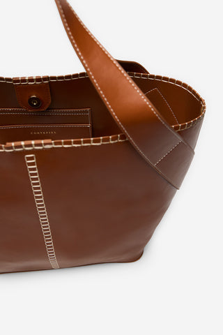Bolso Estilo Capazo con Asa de Hombro