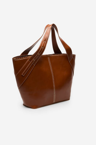 Bolso Estilo Capazo con Asa de Hombro