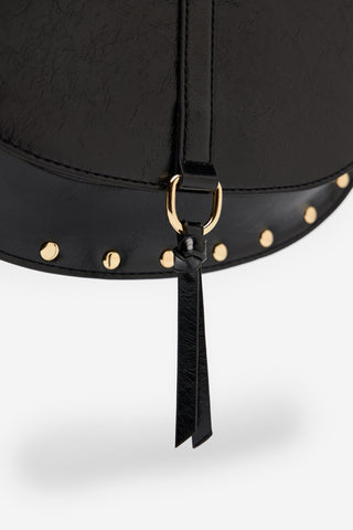 Bolso Ajustable con Detalle Tachuelas