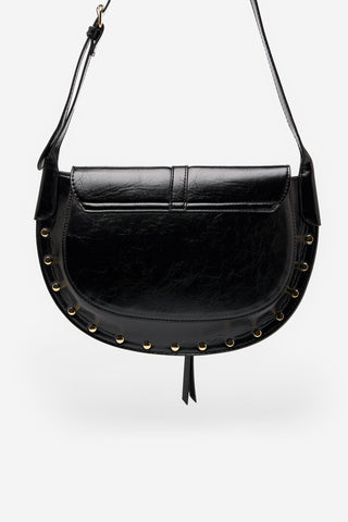 Bolso Ajustable con Detalle Tachuelas