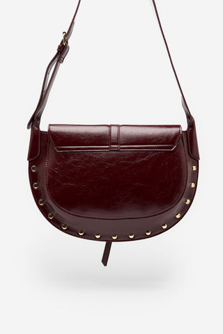 Bolso Ajustable con Detalle Tachuelas