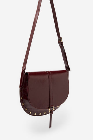 Bolso Ajustable con Detalle Tachuelas