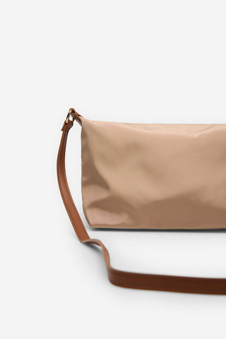 Bolso Bandolera de Nylon con Logo
