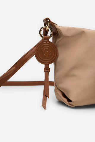 Bolso Bandolera de Nylon con Logo