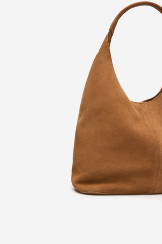 Bolso con Asa de Hombro de Piel