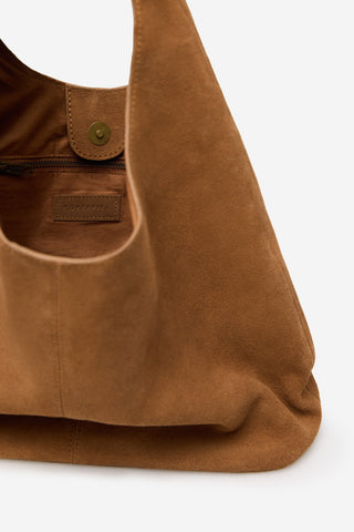 Bolso con Asa de Hombro de Piel