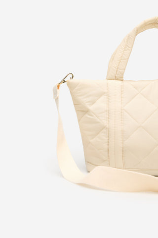 Bolso Mediano Acolchado de Nylon